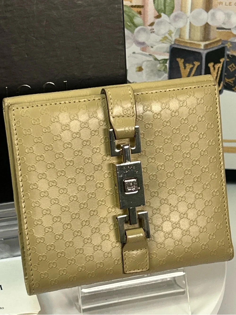 GUCCI Jackie Leather Bifold Wallet 😍🔥 - Picture 13 of 17